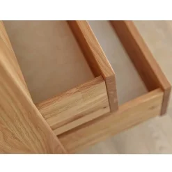 Wildeiche Kombi-Kleiderschrank massiv - Fabijola