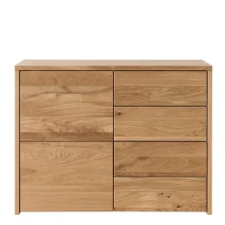 Wildeiche Kommode in 105 cm Breite - Vactivus