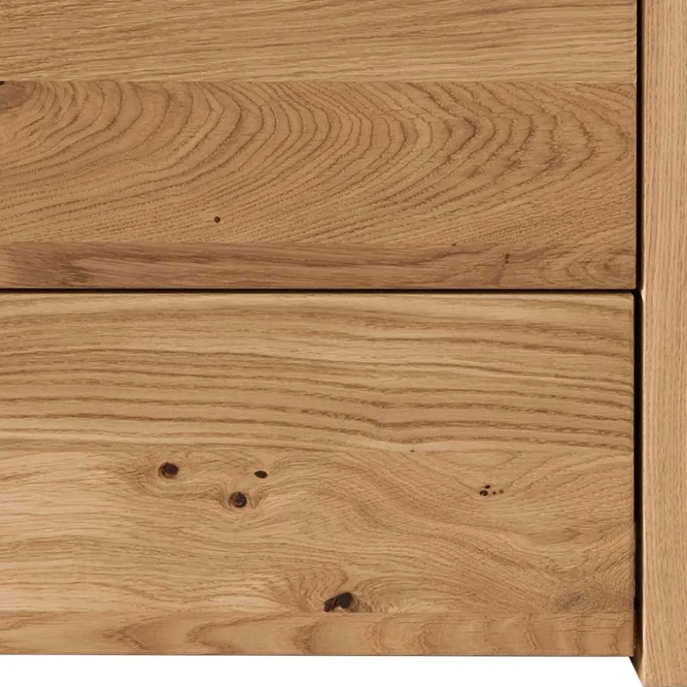 Wildeiche Kommode in 105 cm Breite - Vactivus