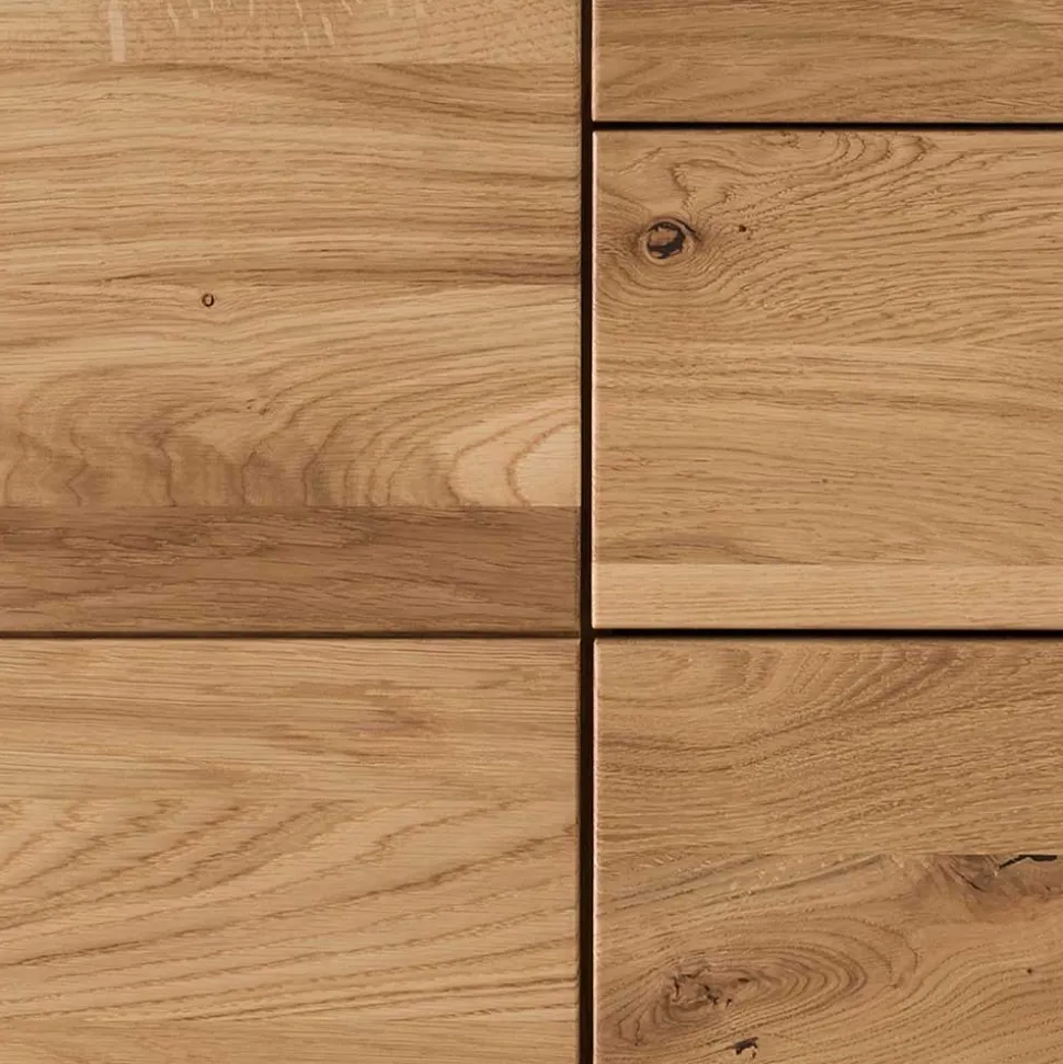 Wildeiche Kommode in 105 cm Breite - Vactivus