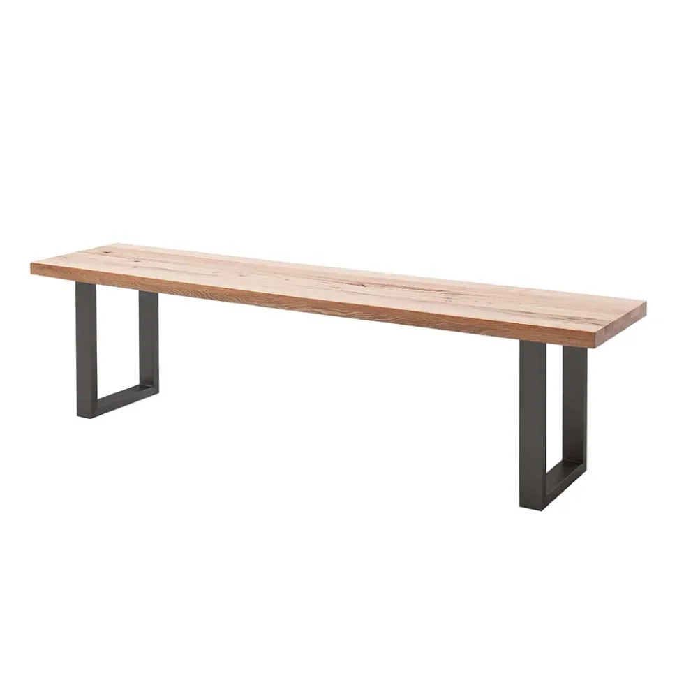 Wildeiche Loft Bank ohne Lehne - Chiano