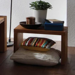 Wildeiche Nachttisch Rumcania im Naturfarbton geölt