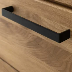 Wildeiche TV Lowboard teilmassiv - Sophia