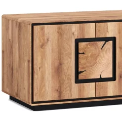 Wildeiche TV-Kommode in modernem Design - Shipper