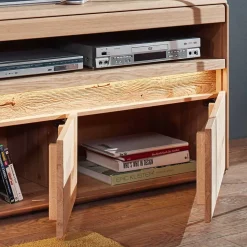 Wildeiche Unterschrank für TV mit Beleuchtung - Acmida