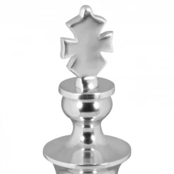 Wohndekoration Schachfigur König aus Aluminium - Giorgio