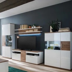 Wohnkombination 330 cm breit - Icadro (vierteilig)