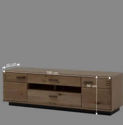 Wohnmöbel Anbauwand Kombi - Crupean (vierteilig)