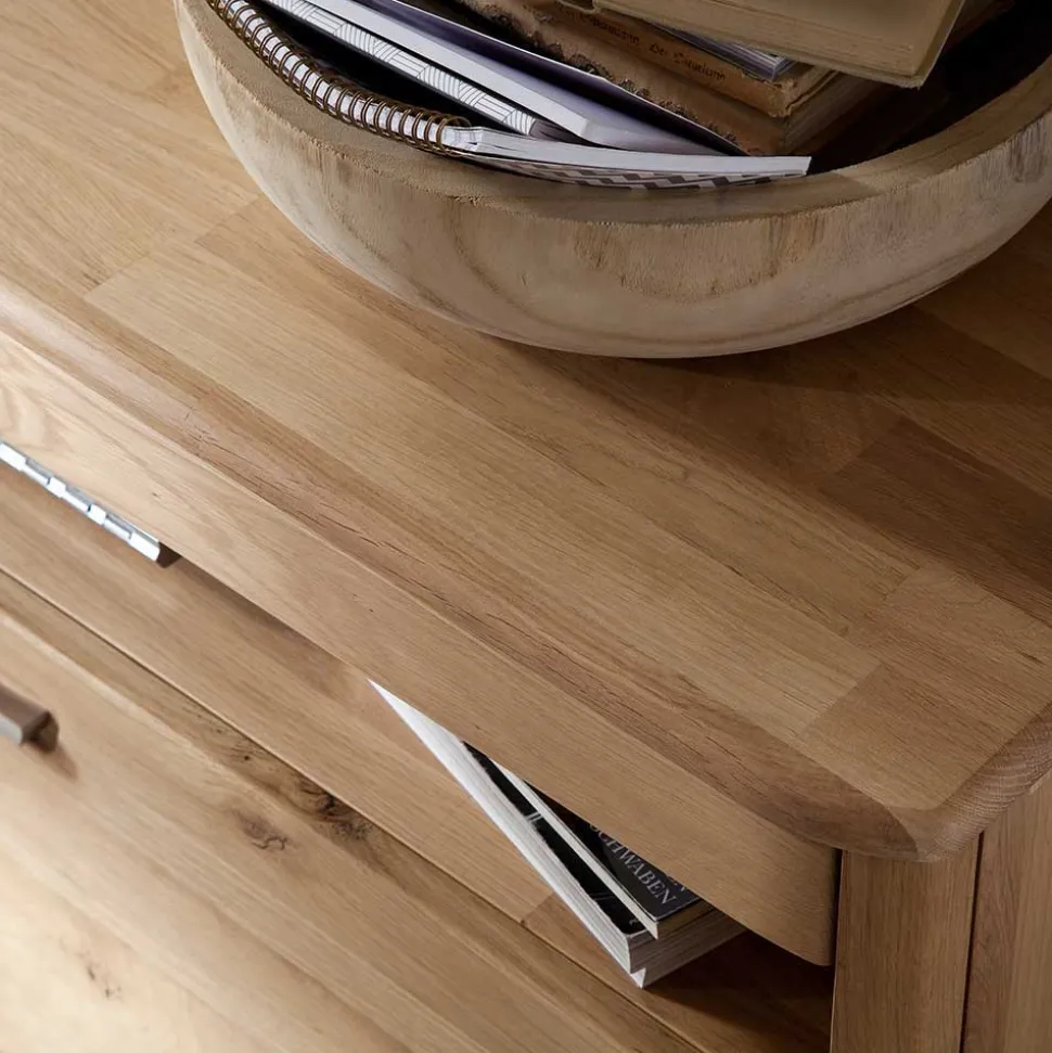 Wohnmöbel aus Eiche Massivholz - Destal (vierteilig)