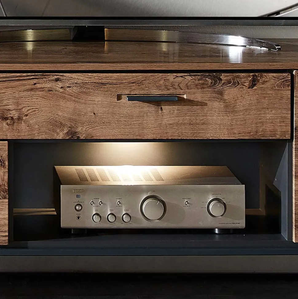 Wohnwand Designmöbel Set - Xindus (vierteilig)