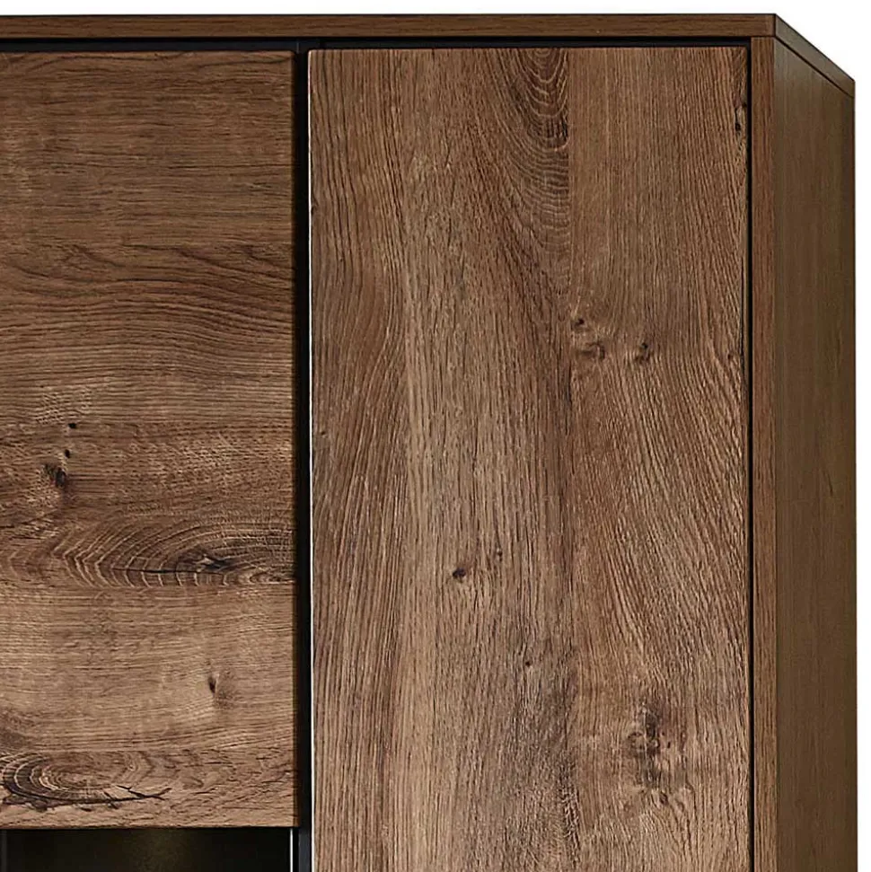 Wohnwand Designmöbel Set - Xindus (vierteilig)