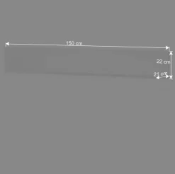 Wohnwand Kombination in Weiß - Dualkos (vierteilig)