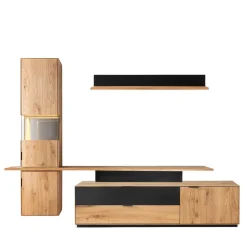 Wohnwand Kombination Set - Kantino (vierteilig)