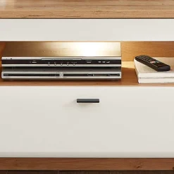 Wohnwand Möbel Zusammenstellung 239 cm breit - Niam (dreiteilig)