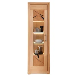 Wohnwand Möbelset aus Massivholz - Sarosca (vierteilig)