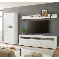 Wohnwand Set modern - Ilana (dreiteilig)