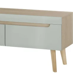 Wohnzimmer Anbauwand im Skandi Design - Armina (vierteilig)