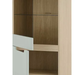 Wohnzimmer Anbauwand im Skandi Design - Armina (vierteilig)