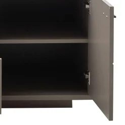 Wohnzimmer Anbauwand in Grau - Teorina (dreiteilig)