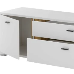 Wohnzimmer Anbauwand Möbelset - Racelyn (vierteilig)