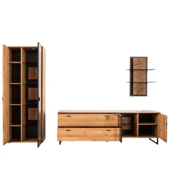 Wohnzimmer Anbauwand Möbel Set - Drinidad (dreiteilig)