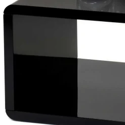 Wohnzimmer Couchtisch in Schwarz hochglänzend - Jusip