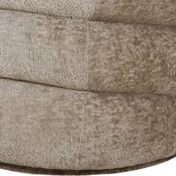 Wohnzimmer Drehsessel in Beigegrau - Hulmane