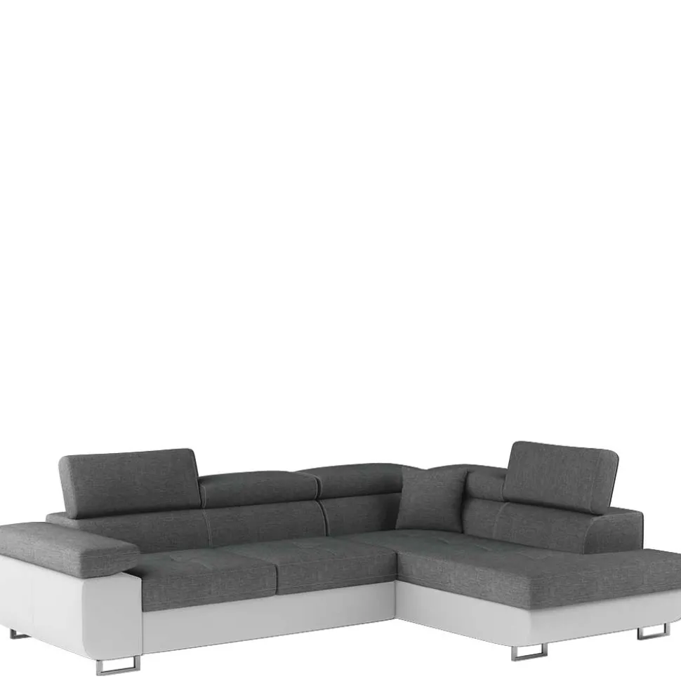 Wohnzimmer Funktionsecke in Grau und Weiß - Snake