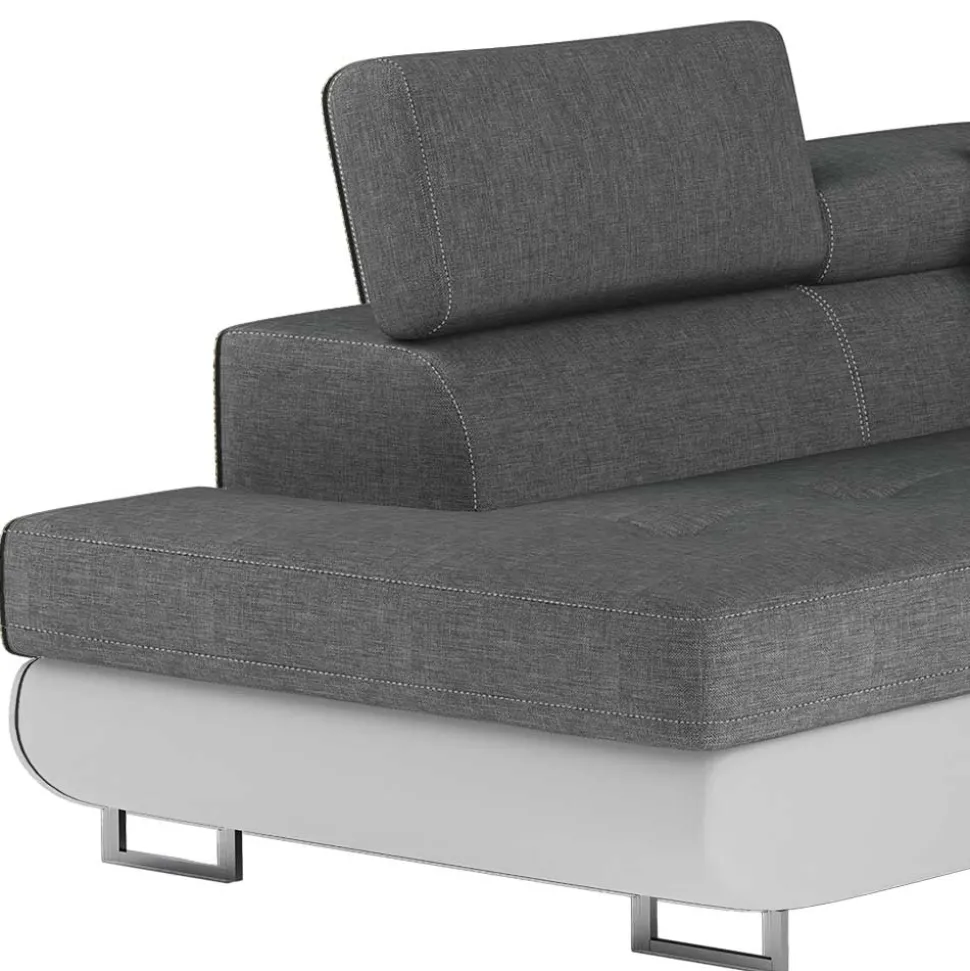 Wohnzimmer Funktionsecke in Grau und Weiß - Snake