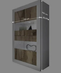 Wohnzimmer Highboard & Sideboard - Olvenion (zweiteilig)