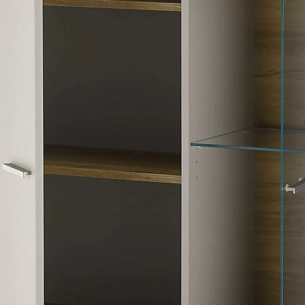 Wohnzimmer Highboard mit Glas Einsatz - Lioscas