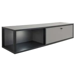 Wohnzimmer Hängeschrank im Querformat 156x34x37 - Ridona