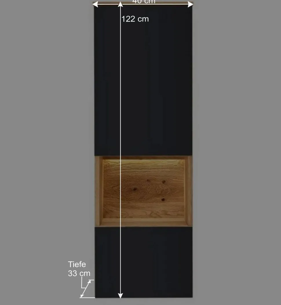 Wohnzimmer Hängeschrank mit Licht LED - Viligrana