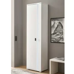 Wohnzimmer Hochschrank in Weiß - Tirol