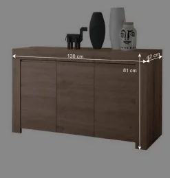 Wohnzimmer Möbel Kombination - Karika (dreiteilig)