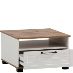 Wohnzimmer Möbel Set in Weiß - Cabinda (vierteilig)