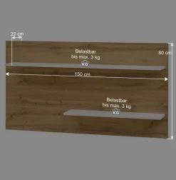 Wohnzimmer Möbelset für Wand TV - Nonessia (dreiteilig)