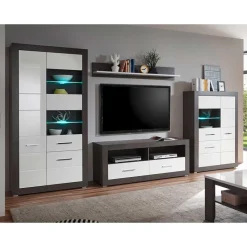 Wohnzimmer Schrank Set & Wandboard - Istensa (vierteilig)