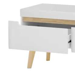 Wohnzimmer Schrankset im Skandi Design - Ginko (vierteilig)