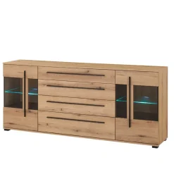 Wohnzimmer Schrankvitrinen & Wandboard - Brocus (vierteilig)