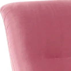 Wohnzimmer Sessel in Rosa und Nussbaum - Jily