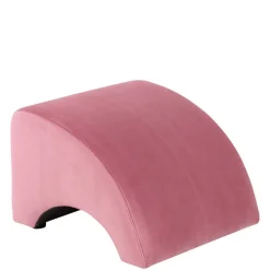 Wohnzimmer Sessel in Rosa und Nussbaum - Jily