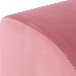 Wohnzimmer Sessel in Rosa und Nussbaum - Jily