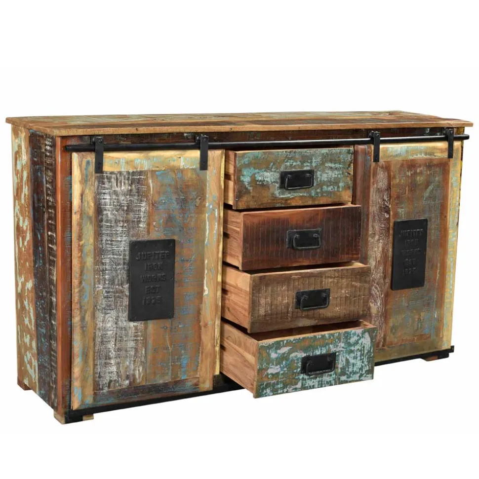 Wohnzimmer Sideboard Vayamos in Braun Bunt