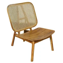 Wohnzimmer Stuhl aus Teak Massivholz - Vivienno