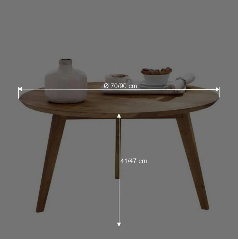 Wohnzimmer Tisch rund - Baluna