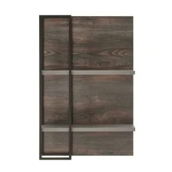 Wohnzimmer TV Anbauwand hängend - Mundo (dreiteilig)