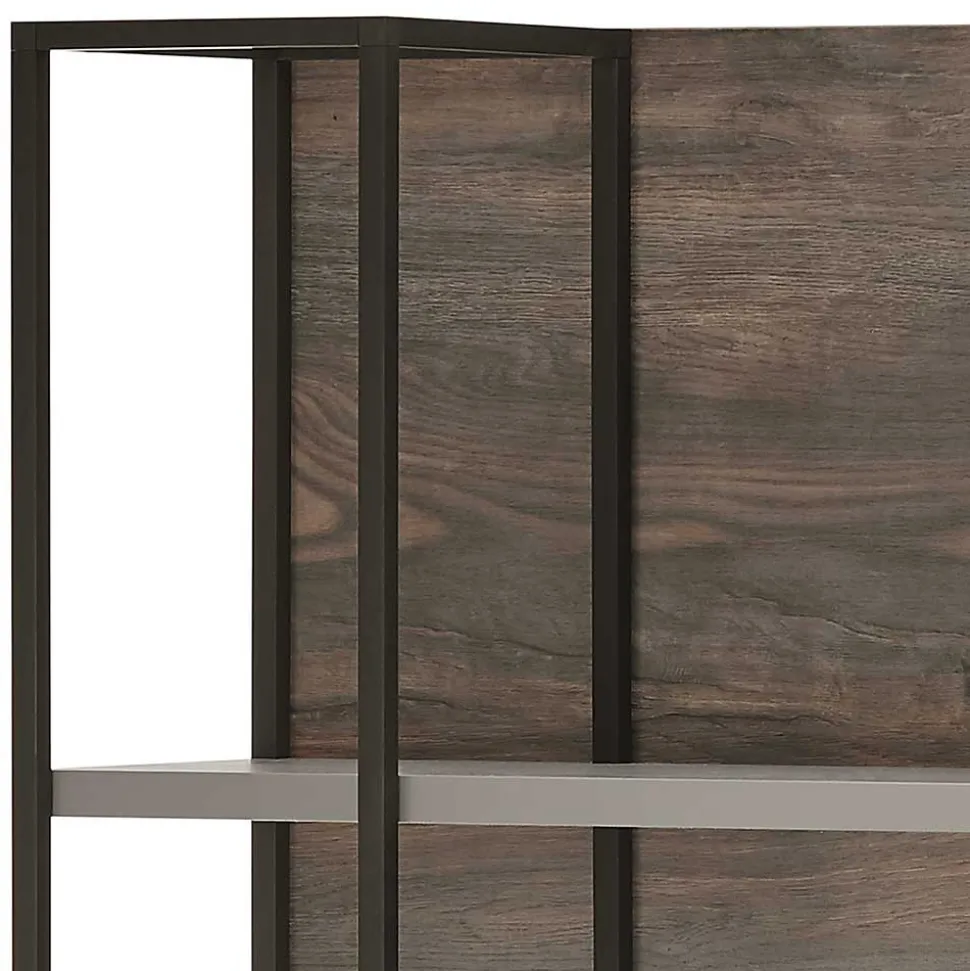 Wohnzimmer TV Anbauwand hängend - Mundo (dreiteilig)