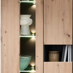 Wohnzimmer TV Anbauwand in Wildeiche - Kuetra (dreiteilig)