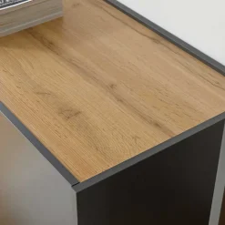 Wohnzimmer TV Anbauwand Kombi - Ahilav (dreiteilig)